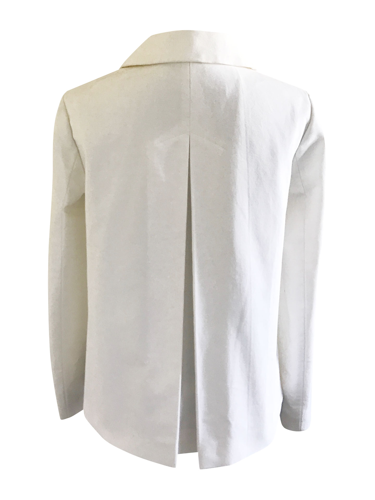 zara white jacket