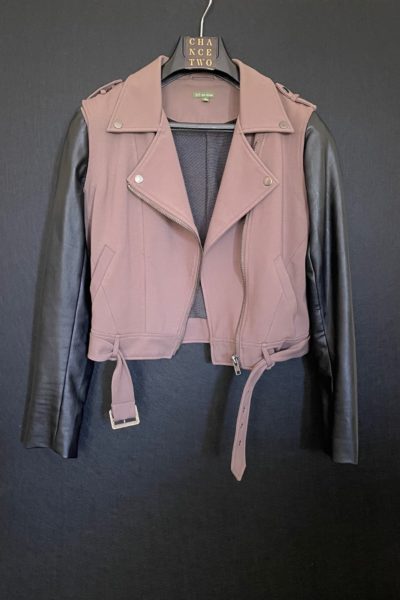 3. Jacket with leather sleeves-2